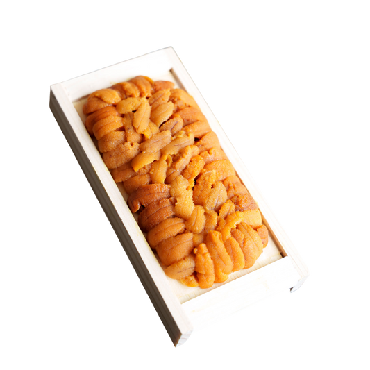 Frozen Bafun 100G Wooden Box (ไข่หอยเม่นแช่แข็ง)